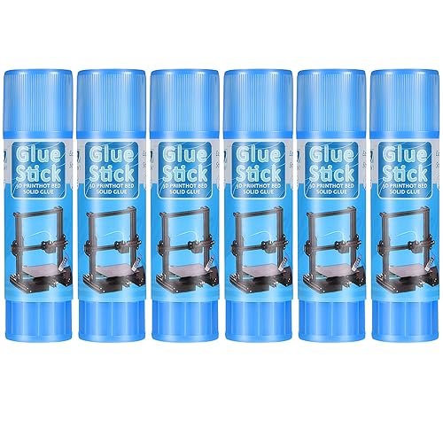 Outus 6 Pack 3D Printer Glue Sticks for Hot Beds.