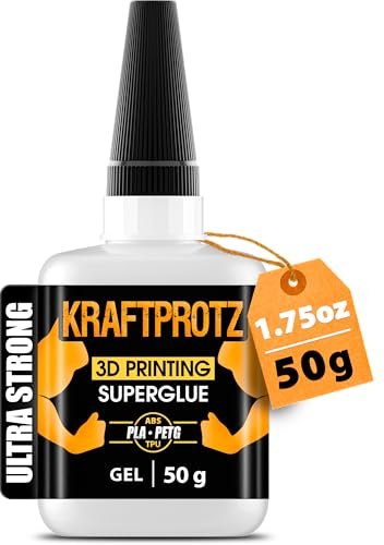 3D Printer Super Glue Gel – XXL Industrial Strength Adhesive