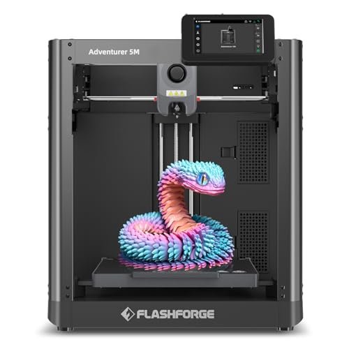 FLASHFORGE Adventurer 5M 3D Printer with Fully Auto...