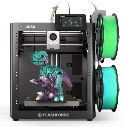 FLASHFORGE AD5X Multi-Material 3D Printer 4-Color Printing,...
