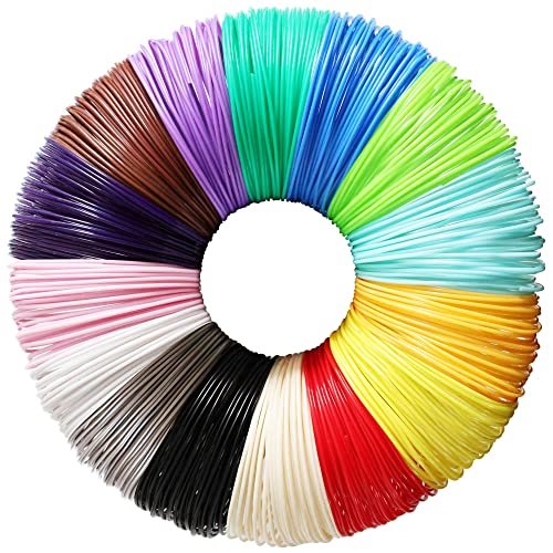 DO3D 15 Colors 3D Pen ABS Filament Refill Pack.