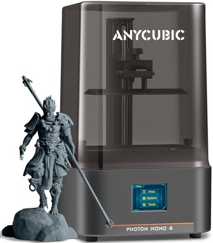 ANYCUBIC Photon Mono 4, Resin 3D Printer Fast Printing