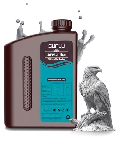 SUNLU 2000G ABS Like Resin for 3D Printer, Grey