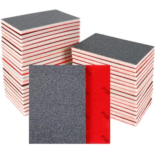 24 Pcs Sanding Sponge 80-3000 Grit Sandpaper Assortment for...