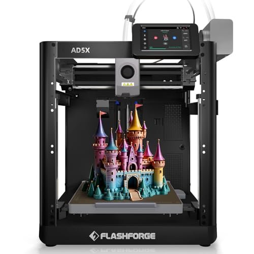 FLASHFORGE AD5X Multi-Color 3D Printer with IFS, High Speed...
