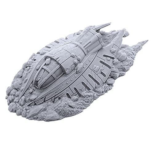 EnderToys U.F.O. Crash by Printable Scenery, 3D Printed...