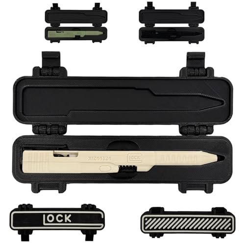 AOMIDA Tactical Slide Action Ballpoint Pen,Tactical 3D...