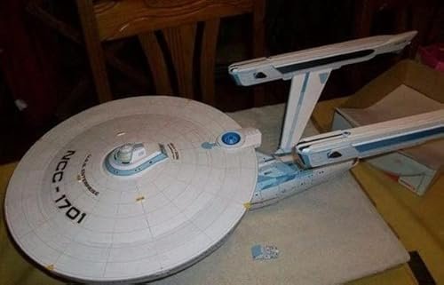 Constitution class improved NCC-1701-A 3D Paper Model Kit