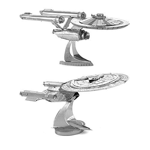 Fascinations Metal Earth 3D Metal Model Kits Star Trek USS
