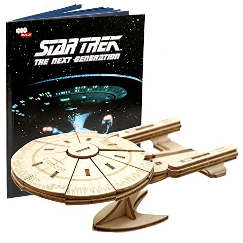 Star Trek The Next Generation Enterprise 3D Wood Model Kit