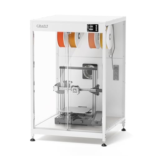 Crafit 3D Printer Cabinet, 3D Printer Enclosure with...