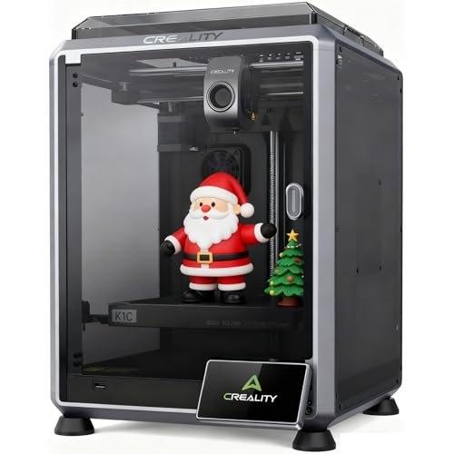 Creality K1C 3D Printer, 600mm/s Fast Speed, AI Camera.