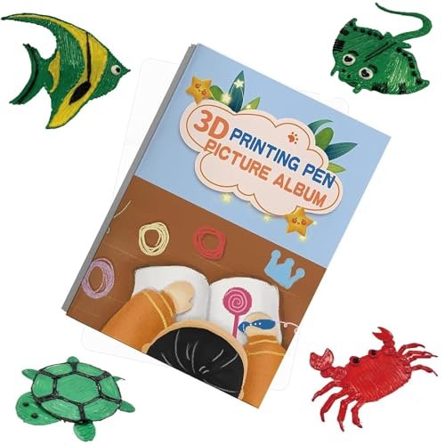 3D Printing Drawing Book,3D Printer Drawing Molds Templates...