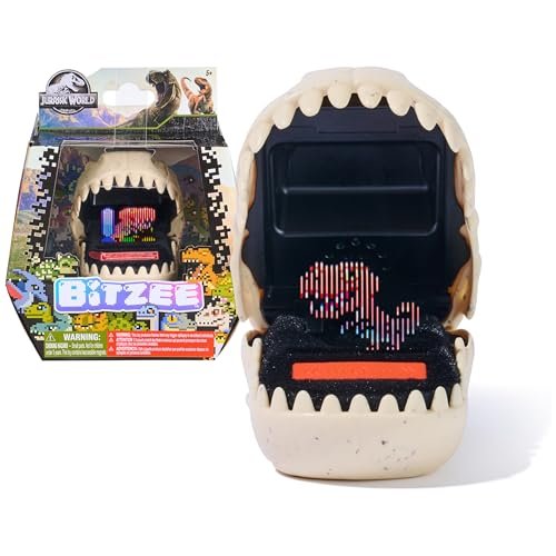 BITZEE, Jurassic World Interactive Dinosaur Toy with 25...