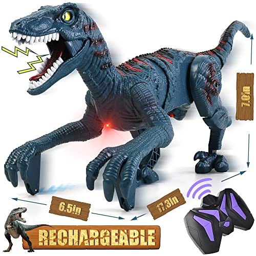 Large Remote Control Dinosaur Toys Kids - Walking...