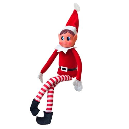 GLOW Wholesale Christmas Elf Behaving Badly Plush Girl Toy.