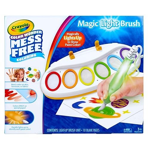 Crayola Color Wonder Magic Light Brush, Mess Free Painting...