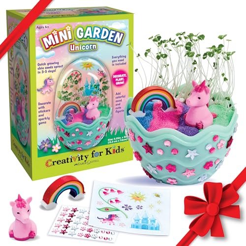 Creativity for Kids Mini Garden: Magical Unicorn Terrarium...