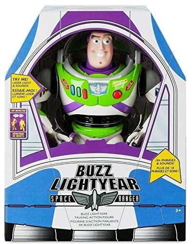 Disney Toy Story Advanced Talking Buzz Lightyear Action...