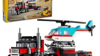 LEGO Creator 3 in 1 Flatbed Truck with Helicopter Toy 31146 - comprehensive buying guide and reviews