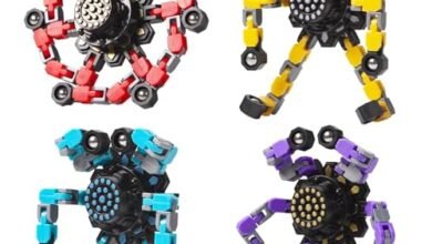 Transformable Fidget Spinners Toys 4 Pcs for Kids and Adults - comprehensive buying guide and reviews