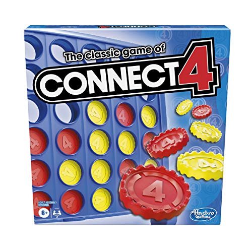 Hasbro Gaming Connect 4 Classic Grid,4 in a Row Strategy