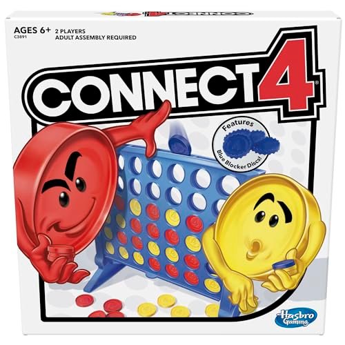 Hasbro Gaming Connect 4 Strategy Board Game for Ages 6+.