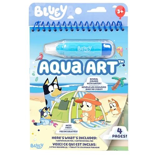 Horizon Group USA Bluey Aqua Art - Reusable Water Reveal