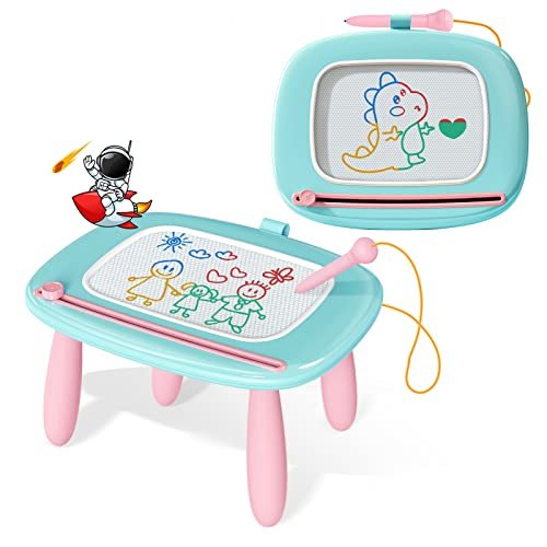 Kikidex Toddlers Toys Age 1-3, Magnetic Drawing Doodle Board