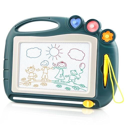 Magnetic Drawing Board, Toddler Toys for Age 1-3 Kids Gifts.