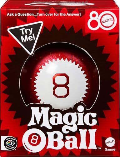 Mattel Games Magic 8 Ball Mattel 80th Anniversary Edition...