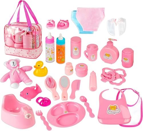 fash n kolor My Sweet Baby Disappearing Doll Feeding Set