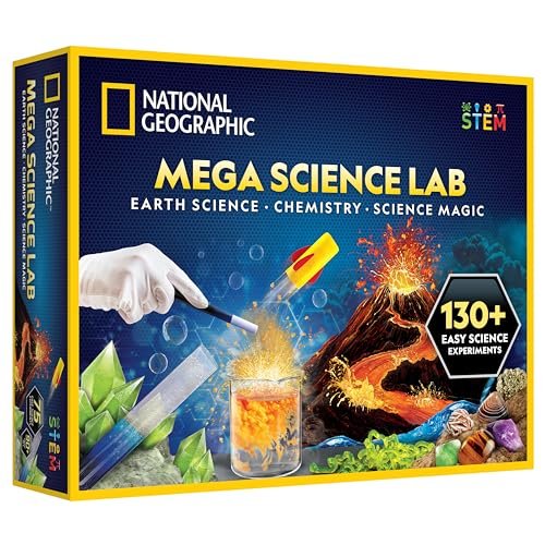 National Geographic Mega Science Lab - Science Kit for Kids