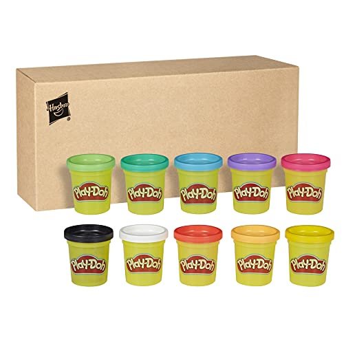 Play-Doh 10-Pack of Non-Toxic Modeling Compound, 2-Ounce...