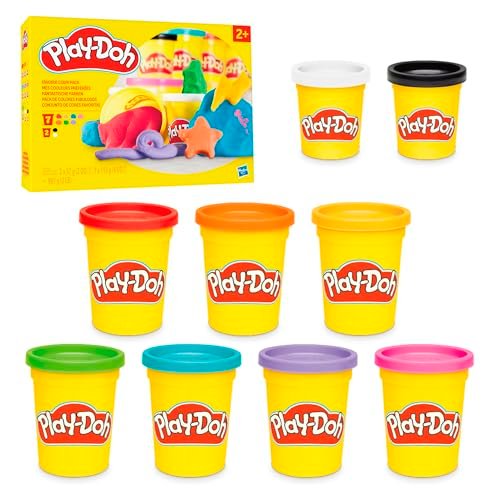 Play-Doh 9 Pack Favorite Color Set, Assorted Cans Ages 2+