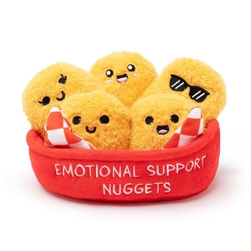 WHAT DO YOU MEME? Emotional Support Chicken Nuggets Plush...