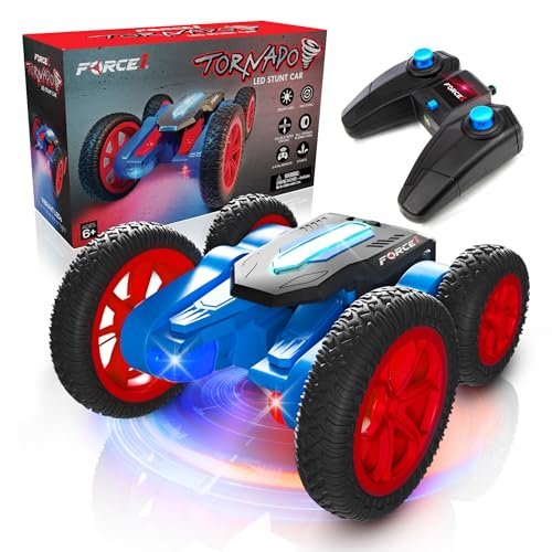 Force1 Tornado Red LED Remote Control Car, Double Sided.