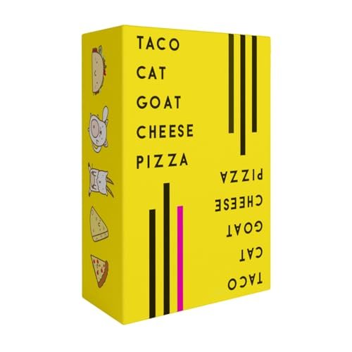 Taco Cat Goat Cheese Pizza Wildly Entertaining Family Card...