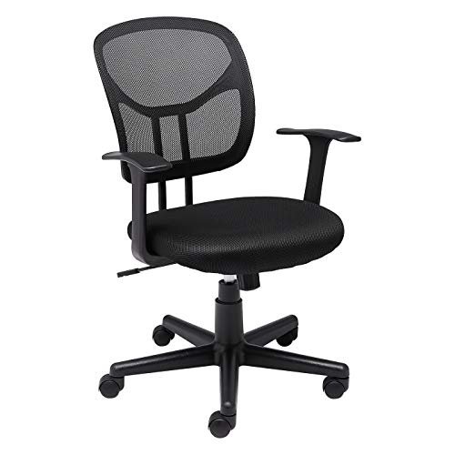 Amazon Basics Breathable Mesh Mid-Back Office Desk Chair...