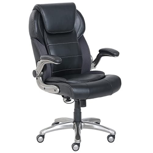 Amazon Basics Ergonomic High-Back Office Chair with Flip-Up...