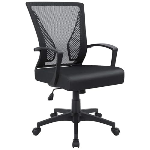Furmax Office Chair Ergonomic Computer Desk Mesh Chair Mid...