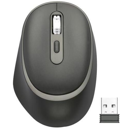 TEZER Wireless Mouse for Laptop, 2.4G Portable Computer...