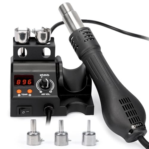 EZTOOLS 8858-V Compact Entry-Level Hot Air Rework Station...