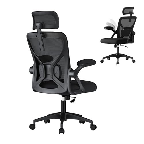 VASAGLE Ergonomic Mesh Office Chair with Adjustable Lumbar...
