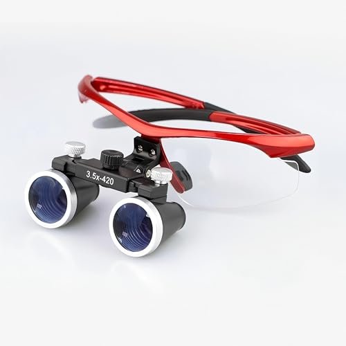 SMEDENT Dental Surgical Loupe 3.5X Working Distance 420mm...