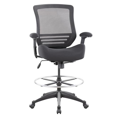 BOLISS 400lbs Mid Back Mesh Ergonomic Drafting Chair for...