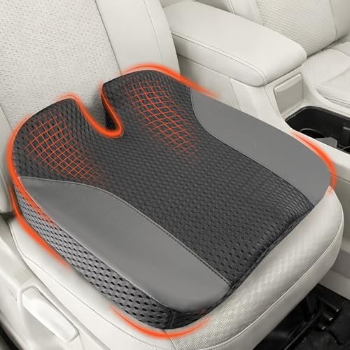 Lofty Aim Car Seat Cushion: Ergonomic Memory Foam Cushion...