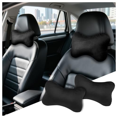 Purthog 2PCS Soft Car Headrest Pillow,Ergonomic Car Neck...