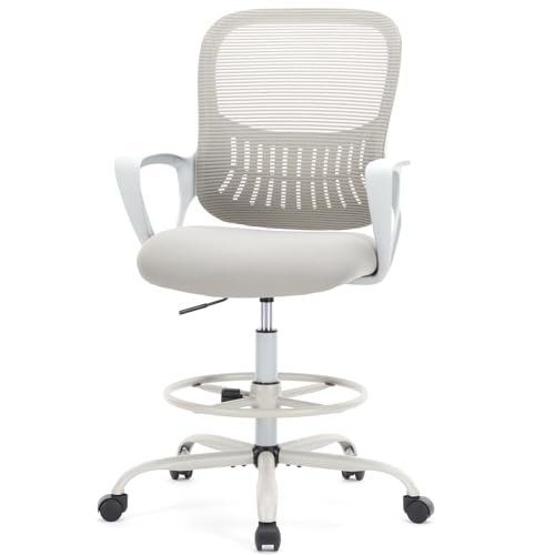 DUMOS Drafting Chair - Ergonomic Tall Office for Standing...