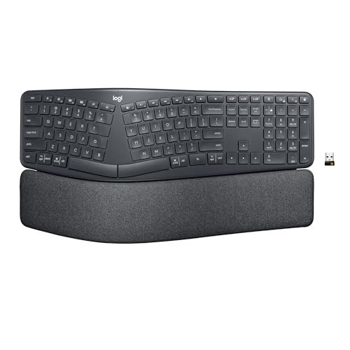 Logitech Ergo K860 Wireless Ergonomic Keyboard - Split...